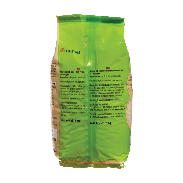 Sucre blond canne bio - 2